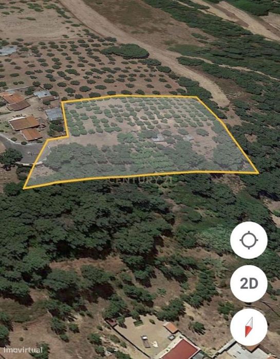 Dois Lotes com 6.024 m²  Vista Panorâmica sobre o Rio Tejo - Pinheiro