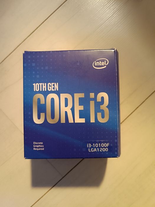 Intel i3 10100f box