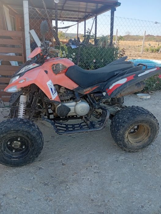 Moto quatro a troca