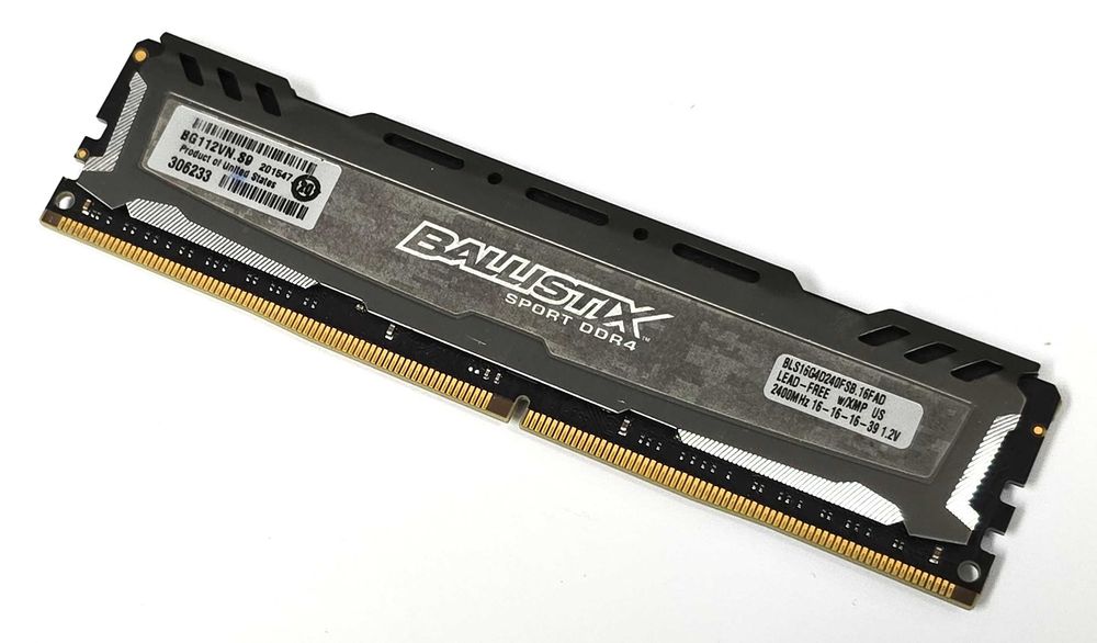 Pamięć DDR4 Crucial Ballistix Sport LT 16GB 2400MHz PC4-19200 CL16