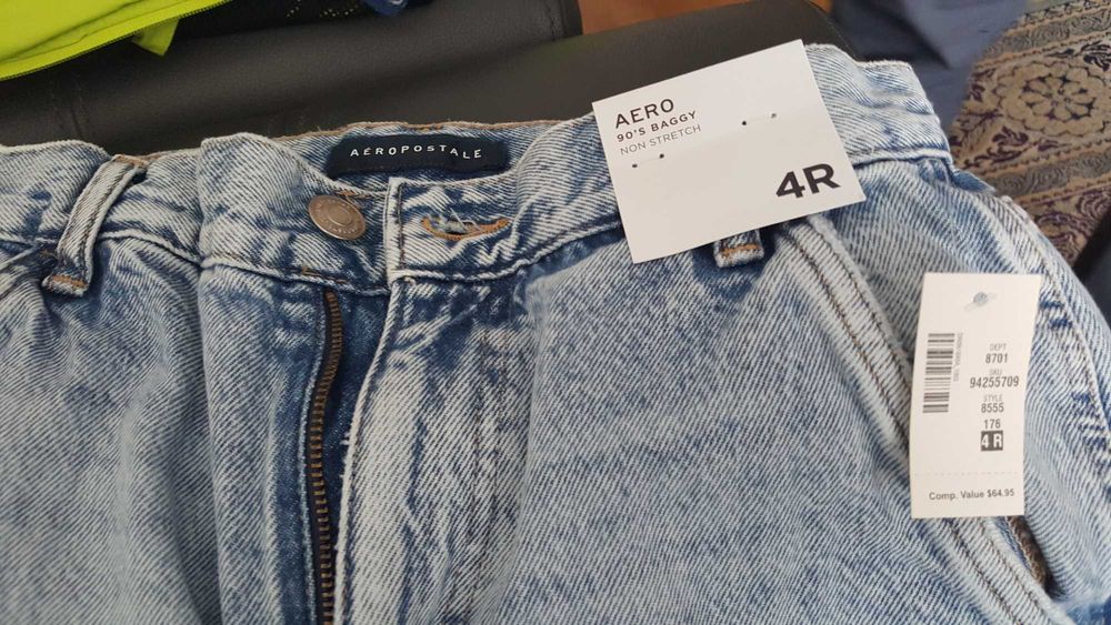 Spodnie dżinsy Aeropostale