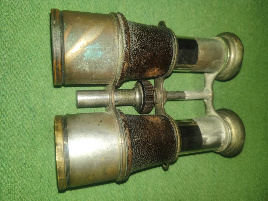 Подзорная труба 10 кратная, 1974 г. И военный бинокль