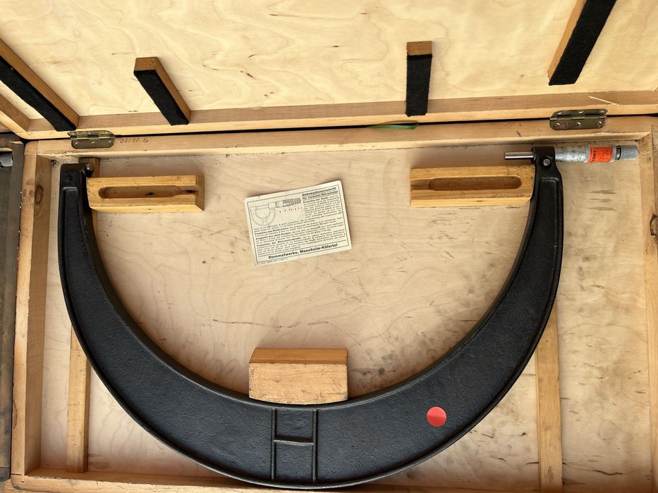 Mikrometr zewnętrzny HOMMEL WERKE 425-450 mm, 0.01 mm