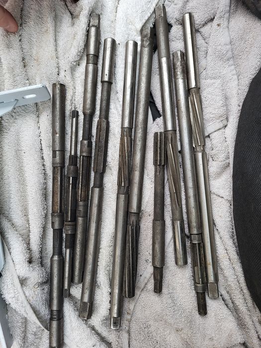 Zestaw starych rozwiertaków – regulowane i stałe – 10 sztuk. Prl