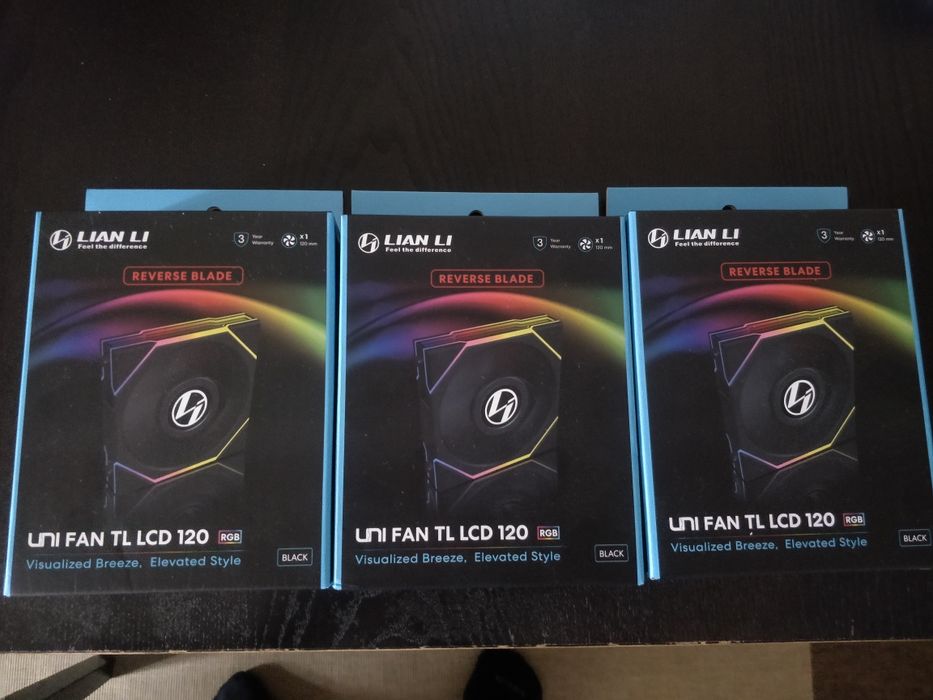 Ventoinhas lian li reverse blade (trio)