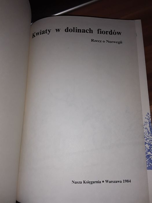 Kwiaty w dolinach fiordów fonkowicz rzecz o Norwegii