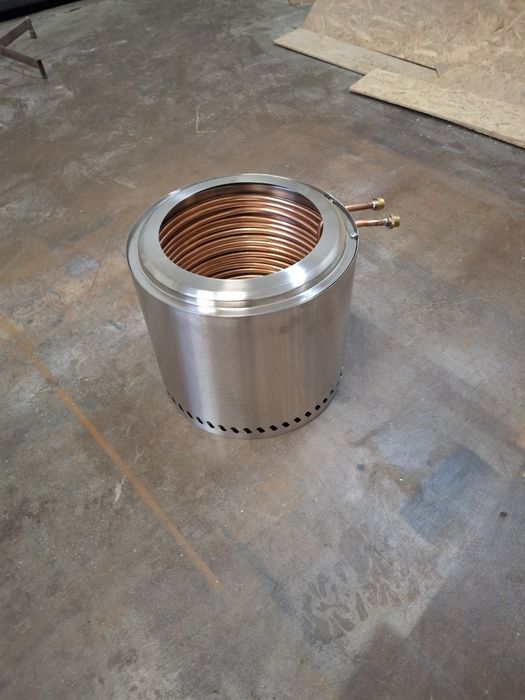 Podgrzewacz Piec Do Basenu Balii Nierdzewny Zestaw z Pompką