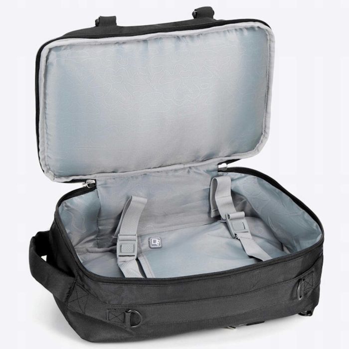 PLECAK BAGAŻ Kabinowy 40x25x20 Podręczny PODRÓŻNY Czarny 3w1 OKAZJA!!