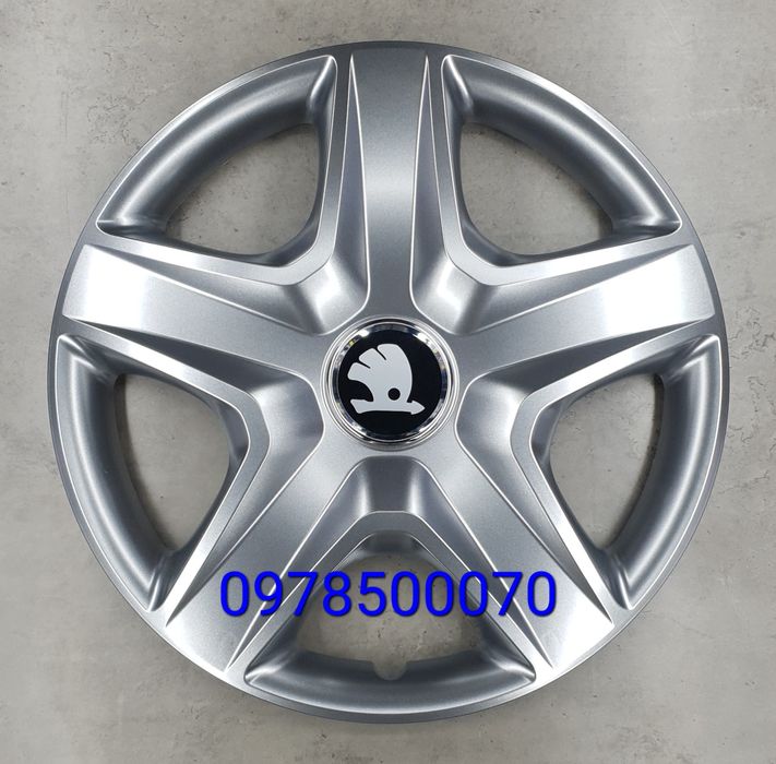 Ковпаки Шкода R15 Octavia Karoq Rapid Superb Fabia Yeti Колпаки Skoda