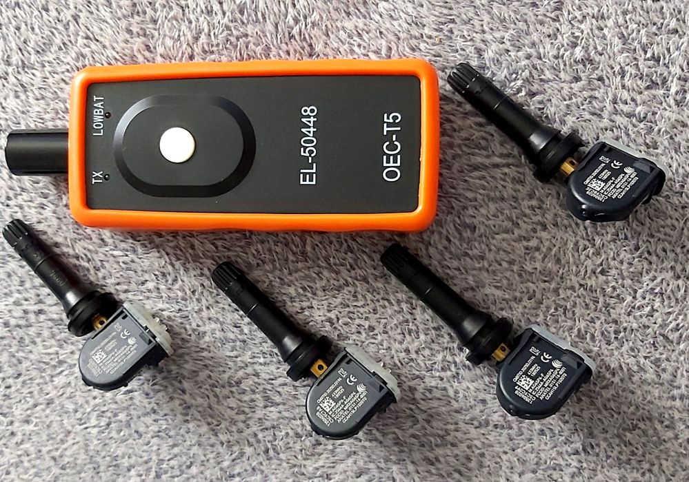 Czujniki ciśnienia w oponach TPMS Opel