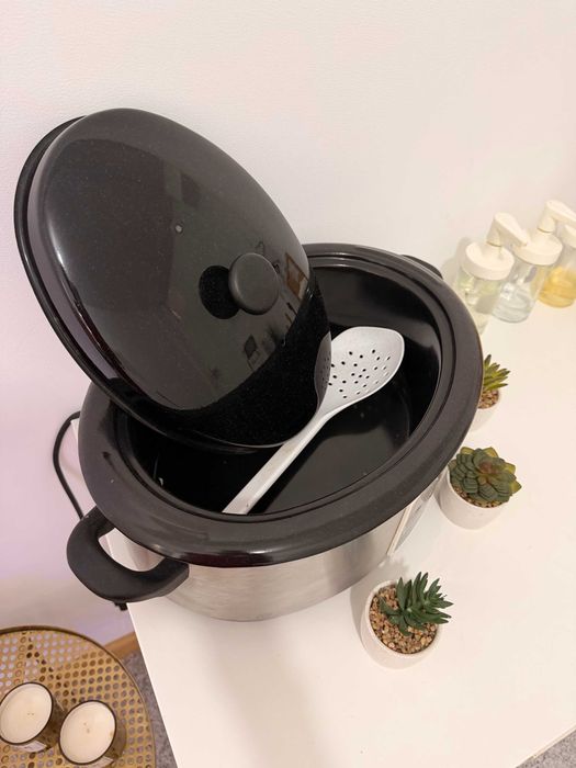 Panela Para Aquecer Pedras | Massagem + Caixa de Pedras 36 Unidades