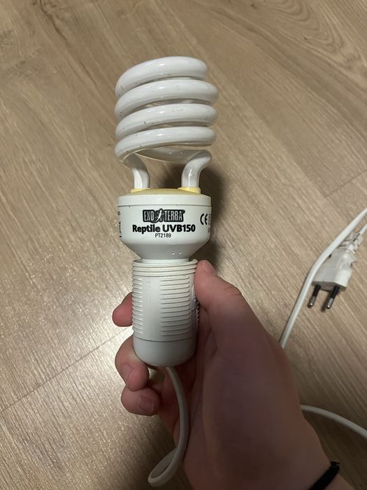 LampaUVŻarówka UVB 150 25W dla agamy, żółwia gadów stepowych EXO-TERRA