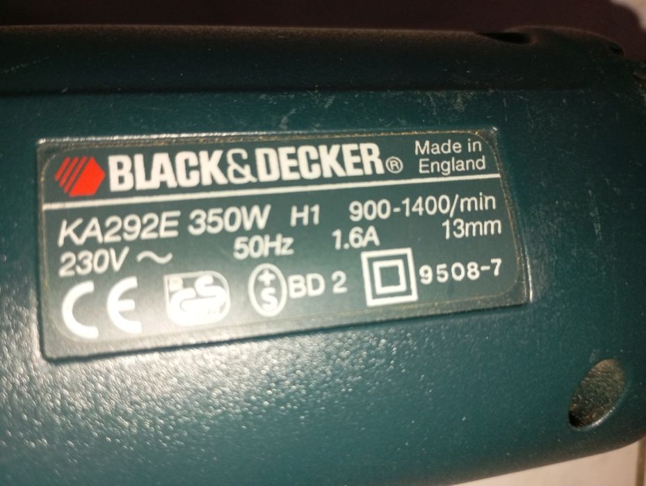 Lixadeira Black & Decker KA292E 350W – Com Acessórios e Manuais