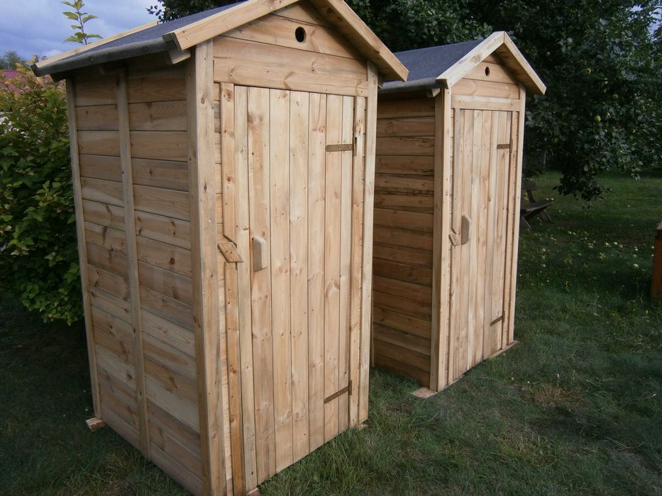 Wc drewniane / ogrodowe/ wychodek