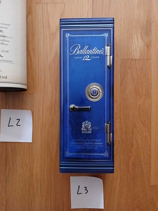 Latas Ballantine & The Balvenie & Bruichladdich L1 L2 L3