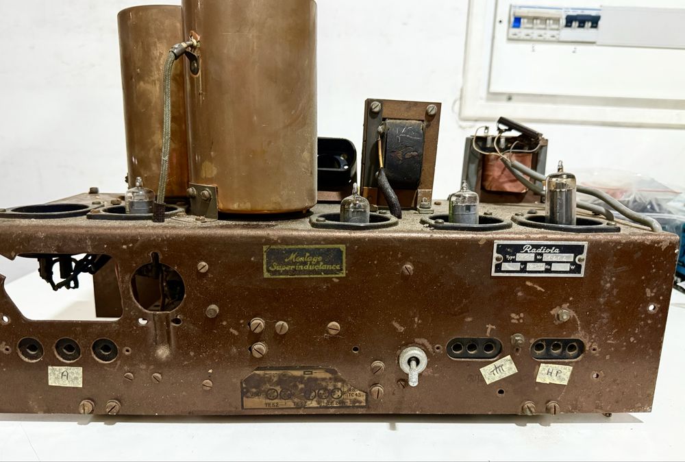 Modulo radio antigo Radiola