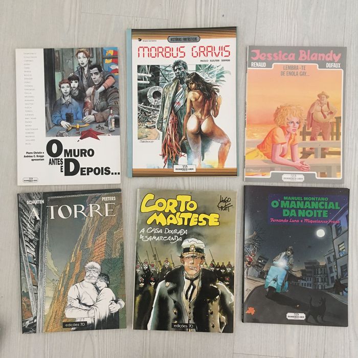 Bandas desenhadas e revistas variadas