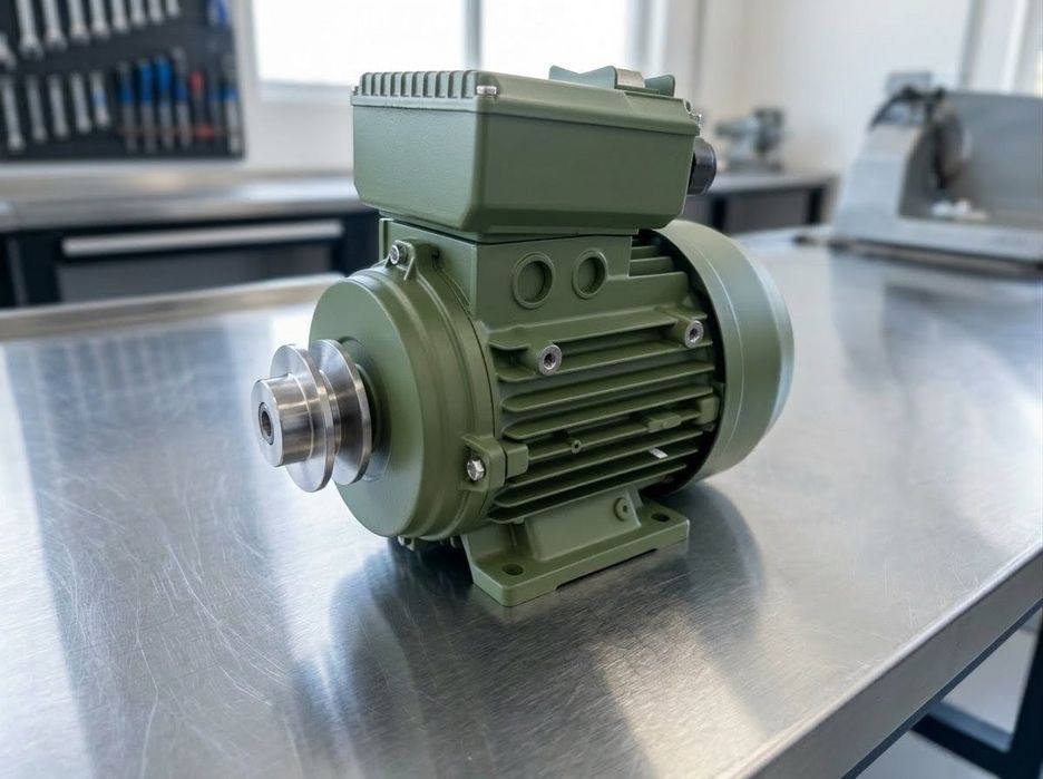 Motor Elétrico Monofásico com Polia – Ideal para Betoneira ou Oficina