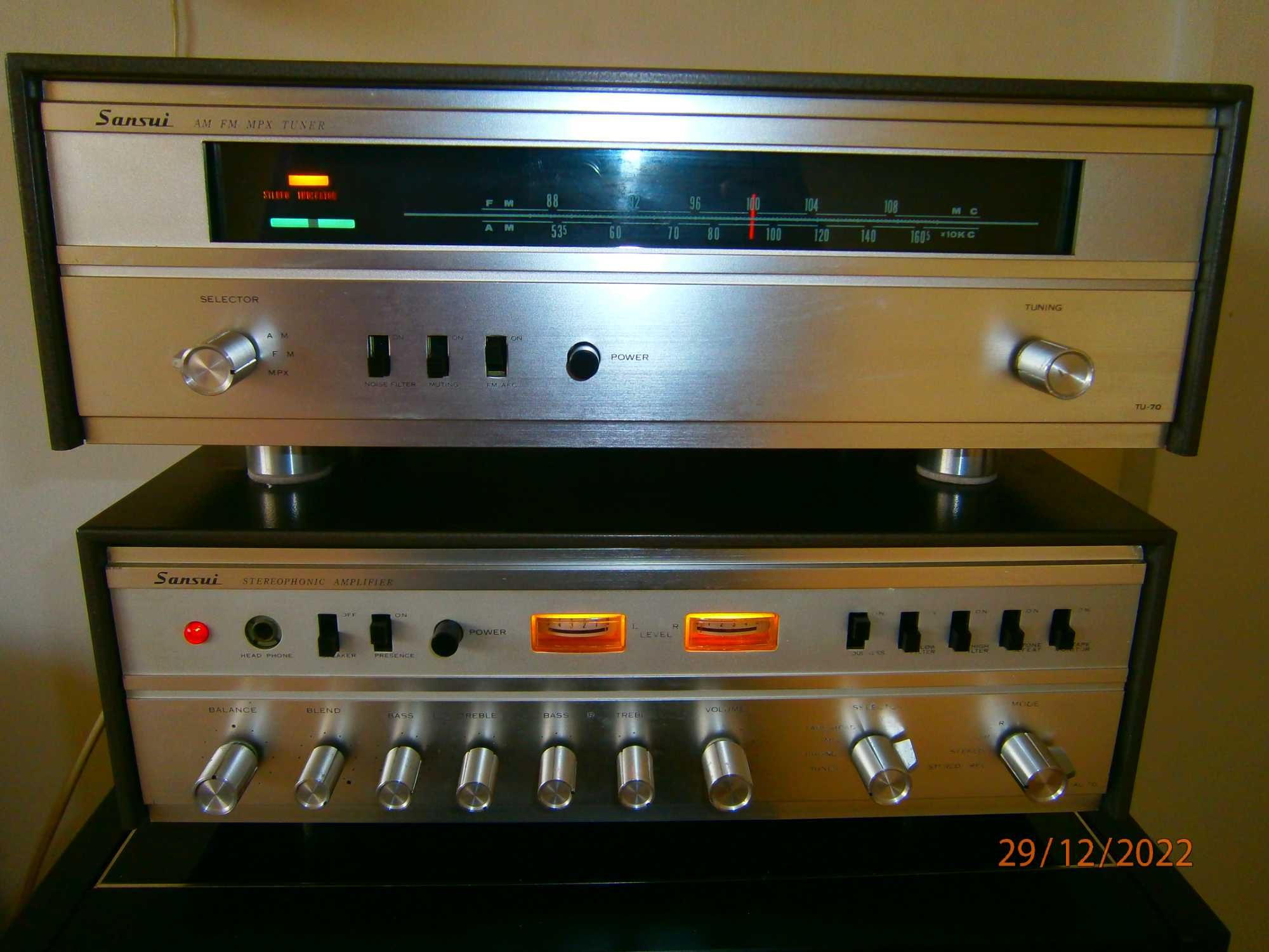 Sansui au-70, tu-70, sp-5000 Rożnów • OLX.pl