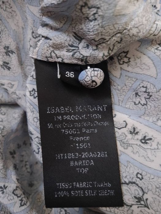 Шовкова блуза Isabel Marant