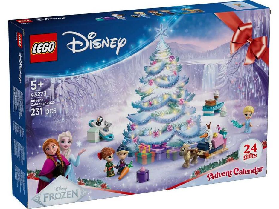LEGO Disney - Kalendarz adwentowy na 2025 rok 43273 Kraina Lodu