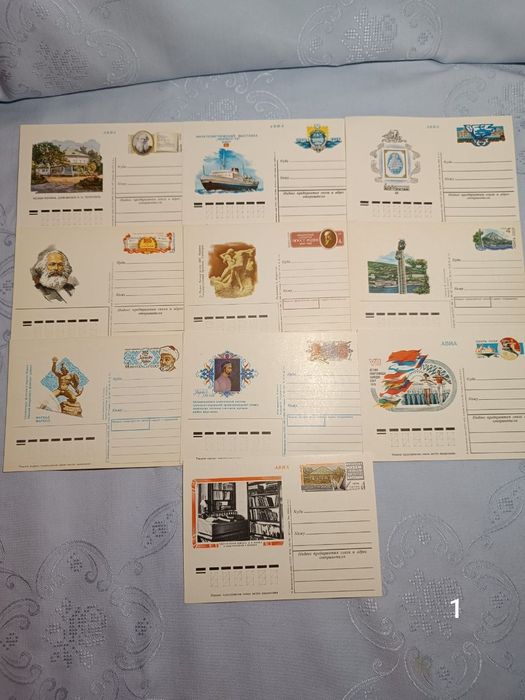 Конверты, открытки