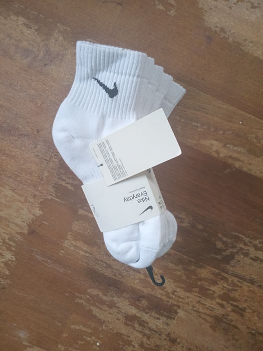 Skarpetki nike 3 sztuki dri-fit