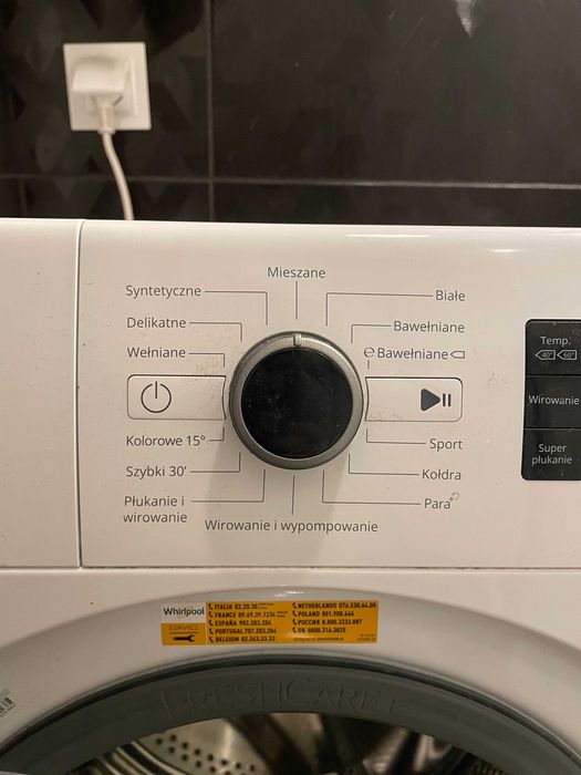 Pralka Whirlpool Model EFWSG61283BVPL