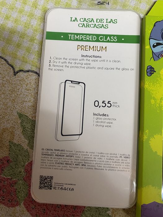 Capa e vidro temperado s24