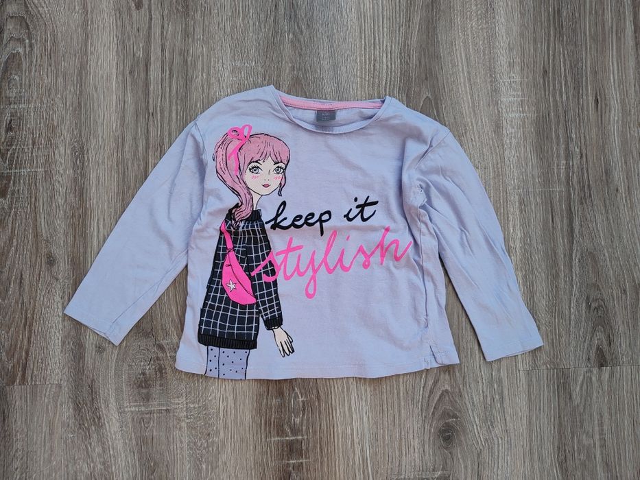 Bluzka na długi rękaw Little Kids dziewczynka 116