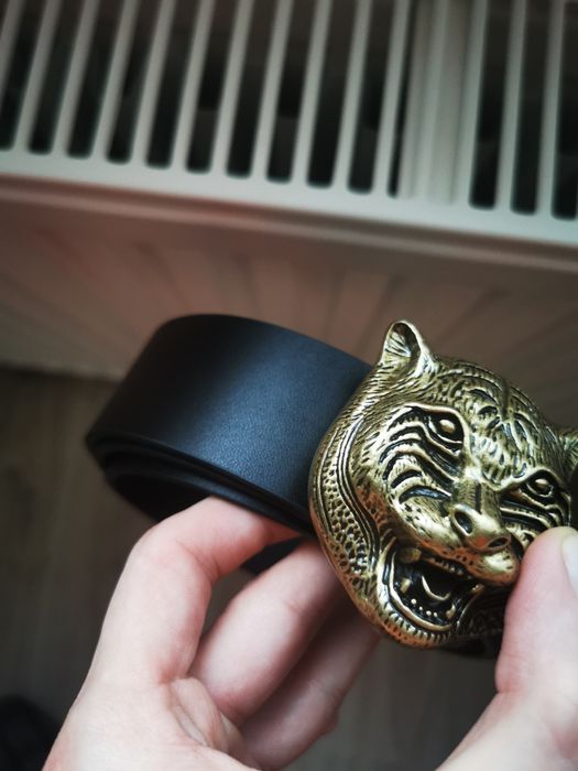 Pasek Gucci feline tiger 125
