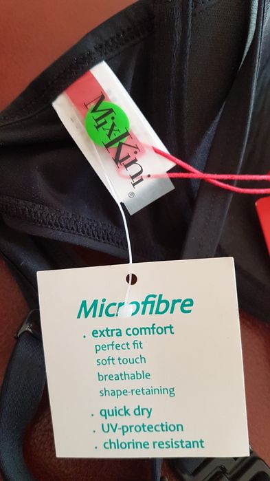 s.Oliver Mix Kini stanik góra od bikini strój kąpielowy damski czarny