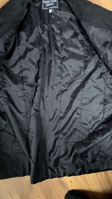 Lekko ocieplany płaszcz xxl męski