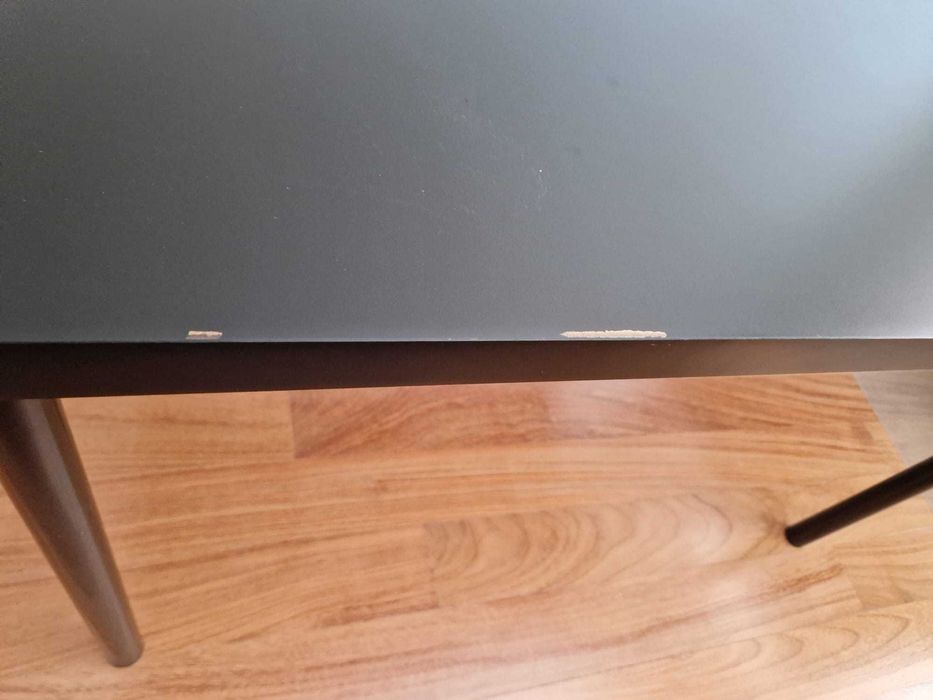 Mesa målvakt e pés de apoio, 120x80x73.5cm