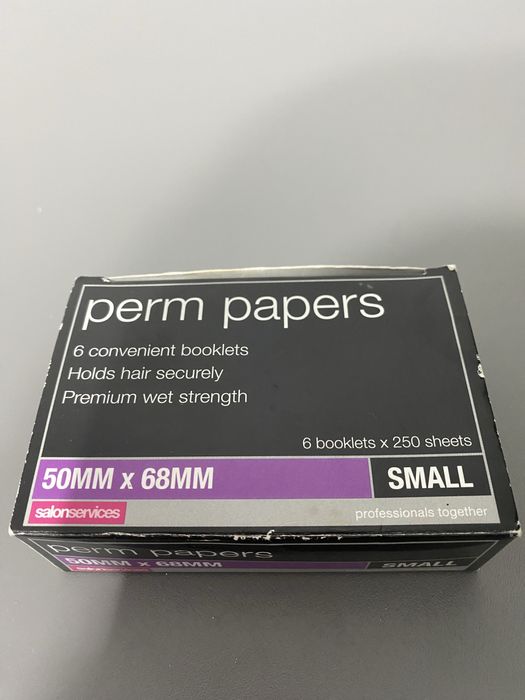 Papierki do trwałej