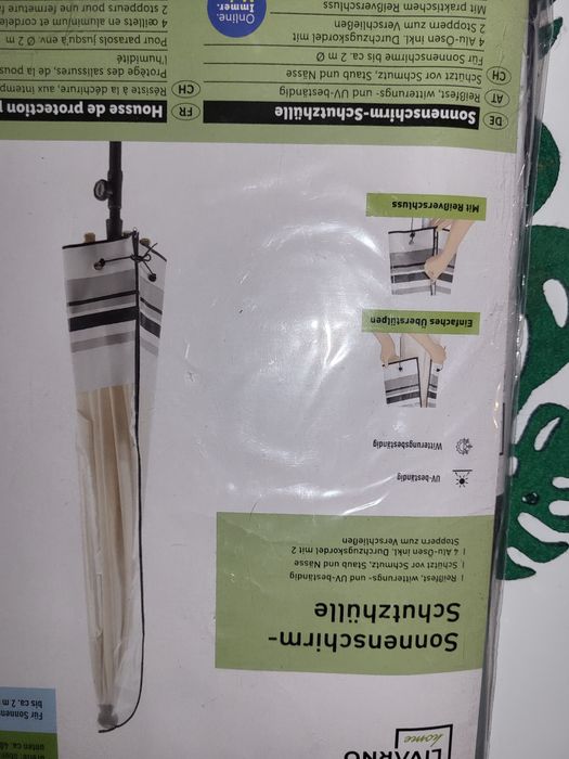 Pokrowiec na parasol ogrodowy