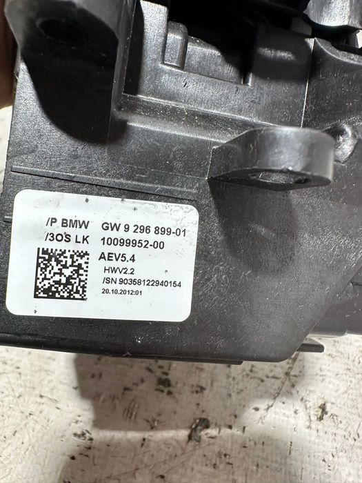 Seletor Caixa Velocidades Automatica Original BMW 9296899 2010 - 2021