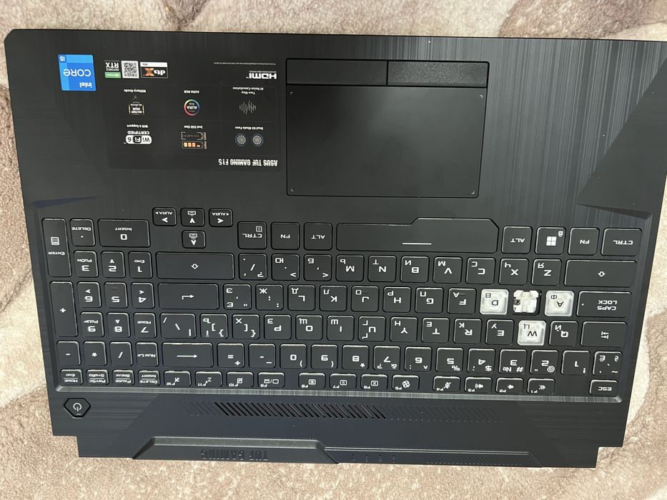 Топкейс  для ноутбука Asus TUF Gaming F15 FX506/FA506