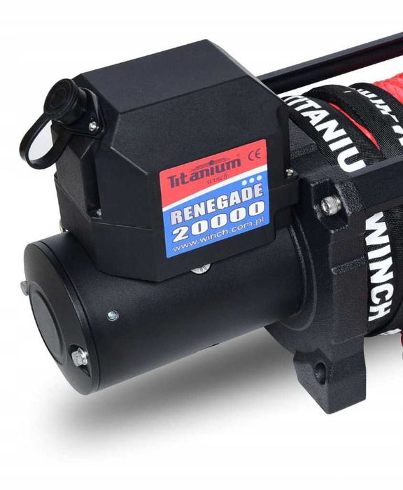 Wyciągarka Titanium WINCH RENEGADE 20000 LBS 24V