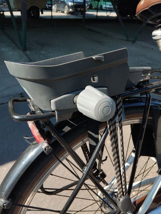 Fotelik rowerowy na bagażnik Hamax Zenith