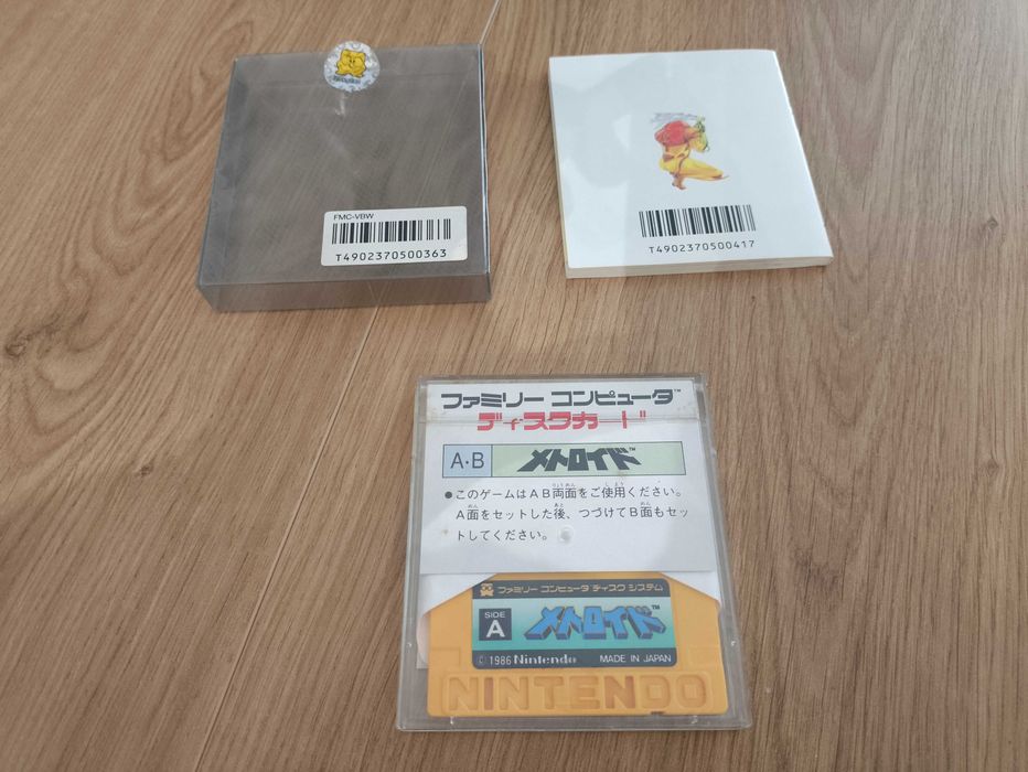 Metroid Famicom Disk System Nes Pegasus CIB