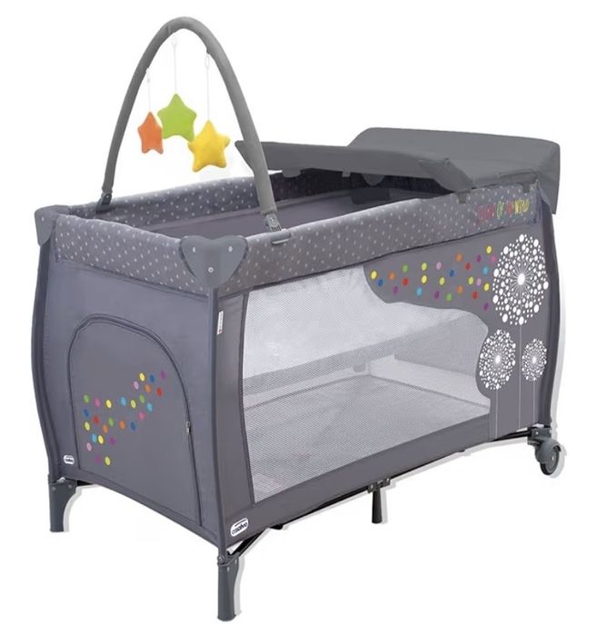 Cama de viagem com troca fraldas ASALVO