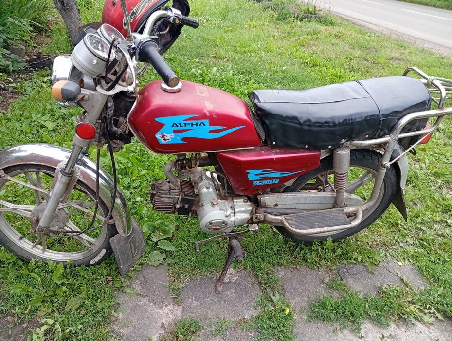 Продам мотоцикл альфа 110 кубів 2008 поку