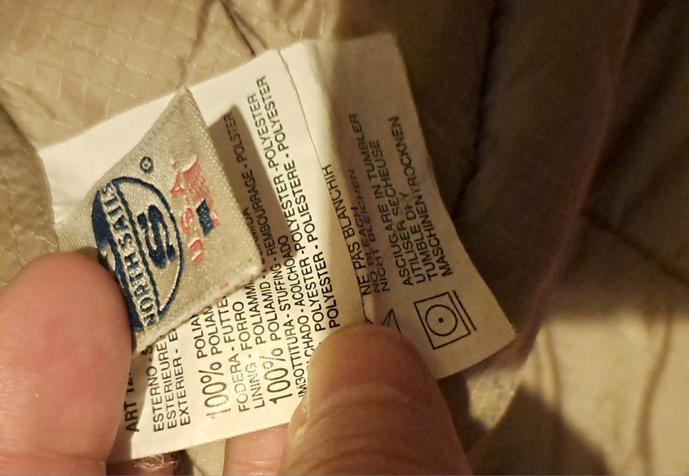 Colete dupla face North Sails novo