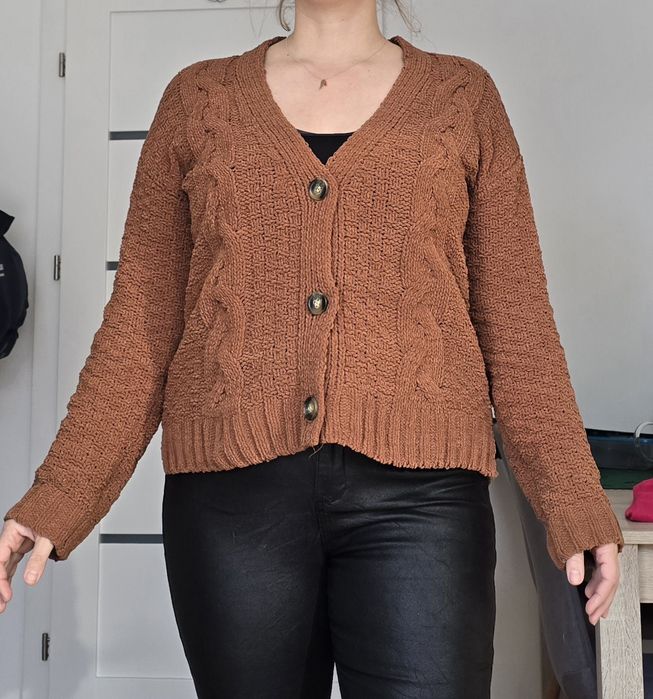 Sweter kardigan rozm m l xl