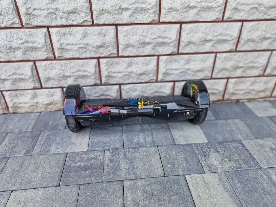 deskorolka elektryczna dla dzieci Hoverboard 8 Cali Led i głośnik  bluetooth