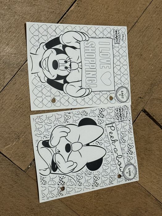 Karteczki do segregatora A6 Myszka Minnie