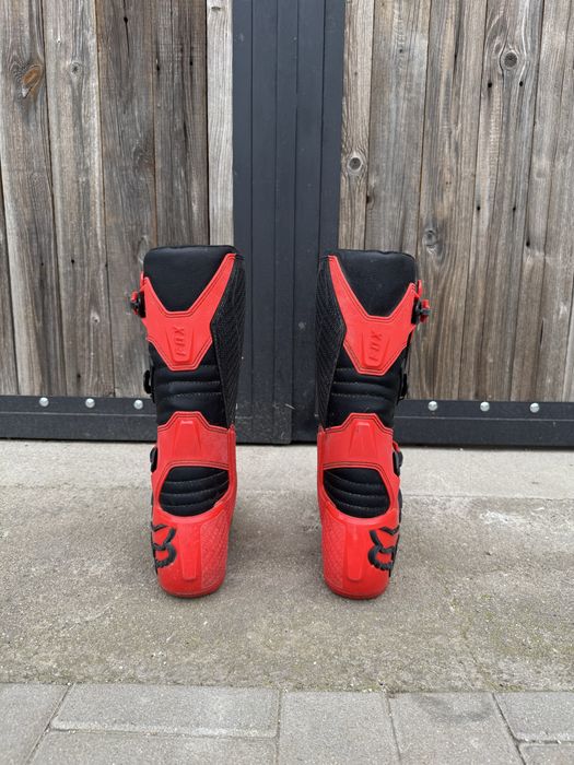 Buty cross enduro FOX COMP FLUO RED czerwony fluo adventure