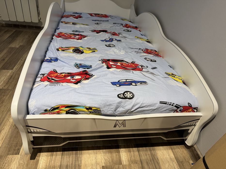 Łóżko samochod 160x80 +materac