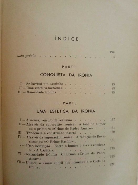 Mário Sacramento - Eça de Queirós, uma estética da ironia
